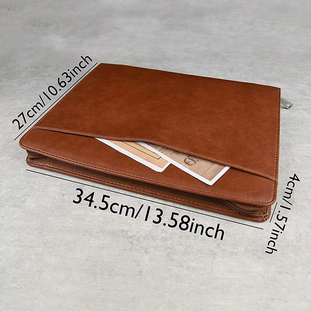 Leather Professional Business Portfolio