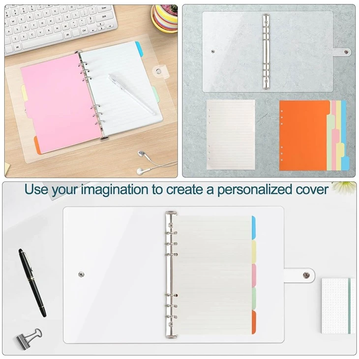 Clear Binder Notebook