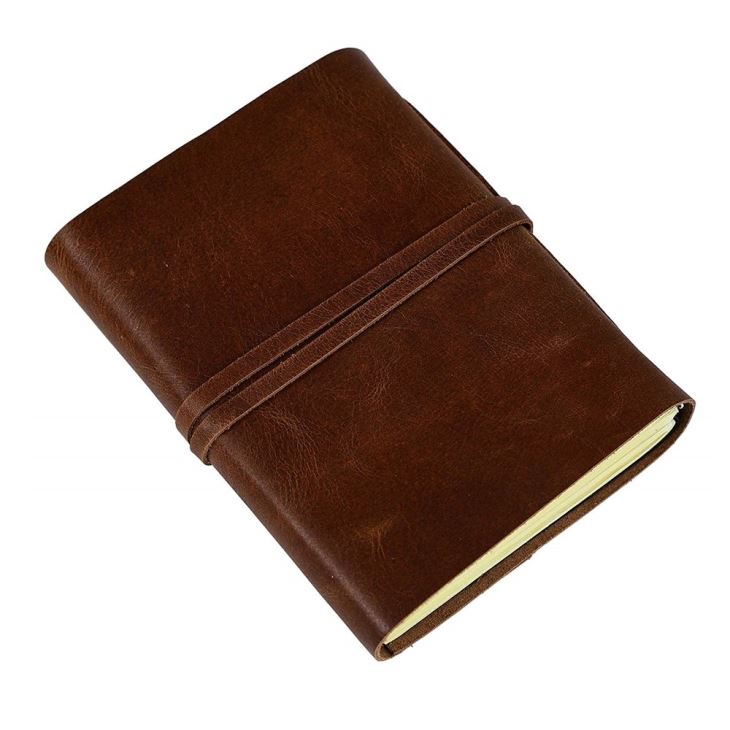 Brown Luxury Notebook Leather