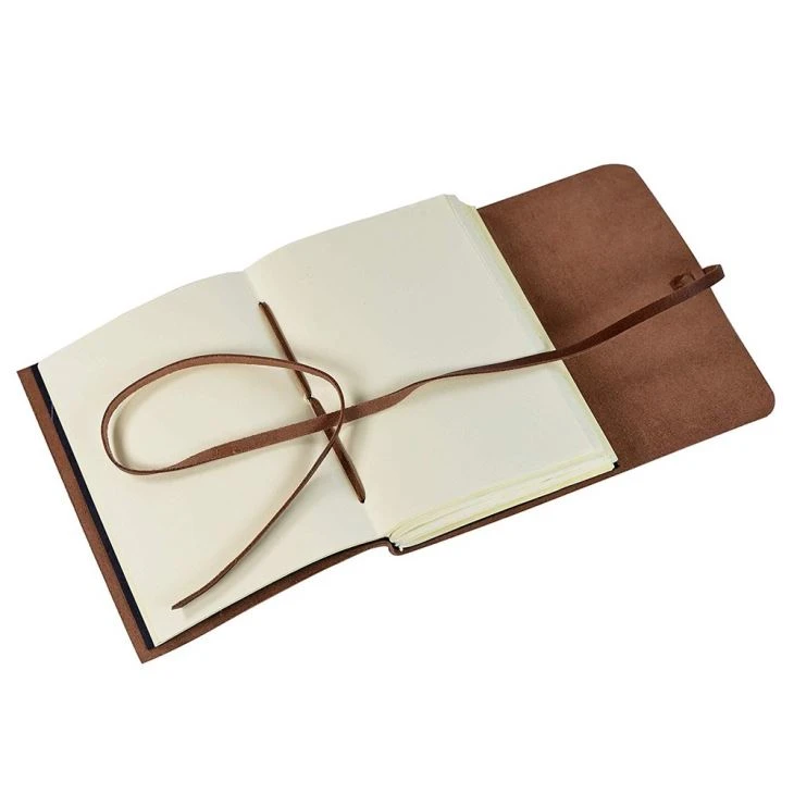 Brown Luxury Notebook Leather