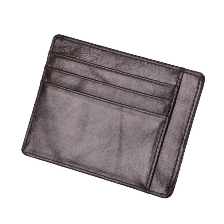 card holder saffiano leather
