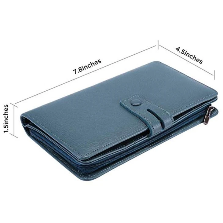 Leather Card Holder Embossed
