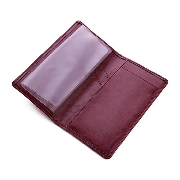 Leather Checkbook Cover Holder
