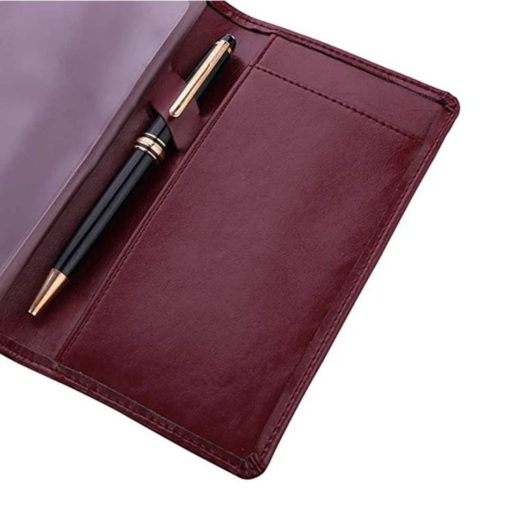 Leather Checkbook Cover Holder