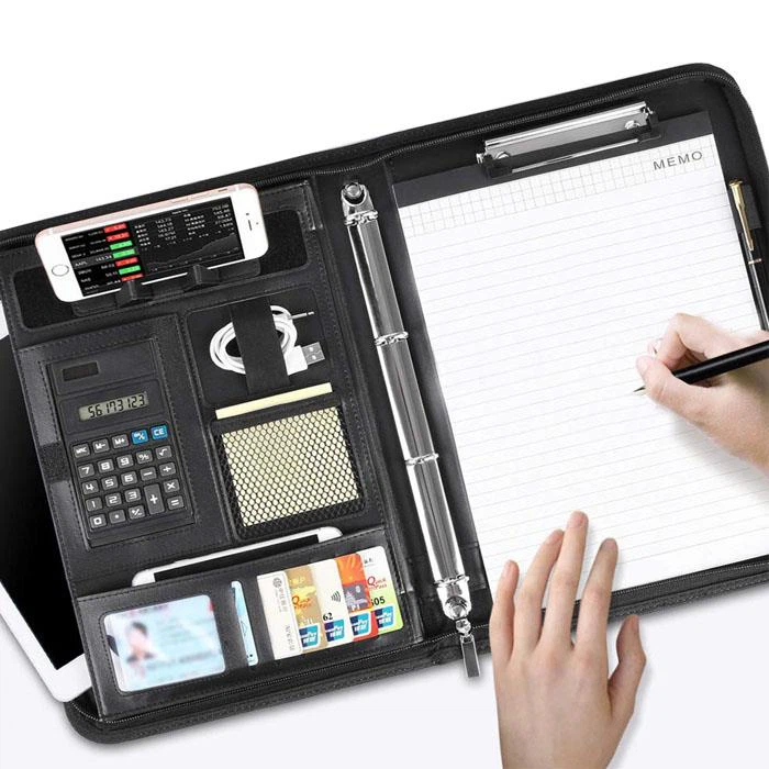 Ring Compendium With Handle