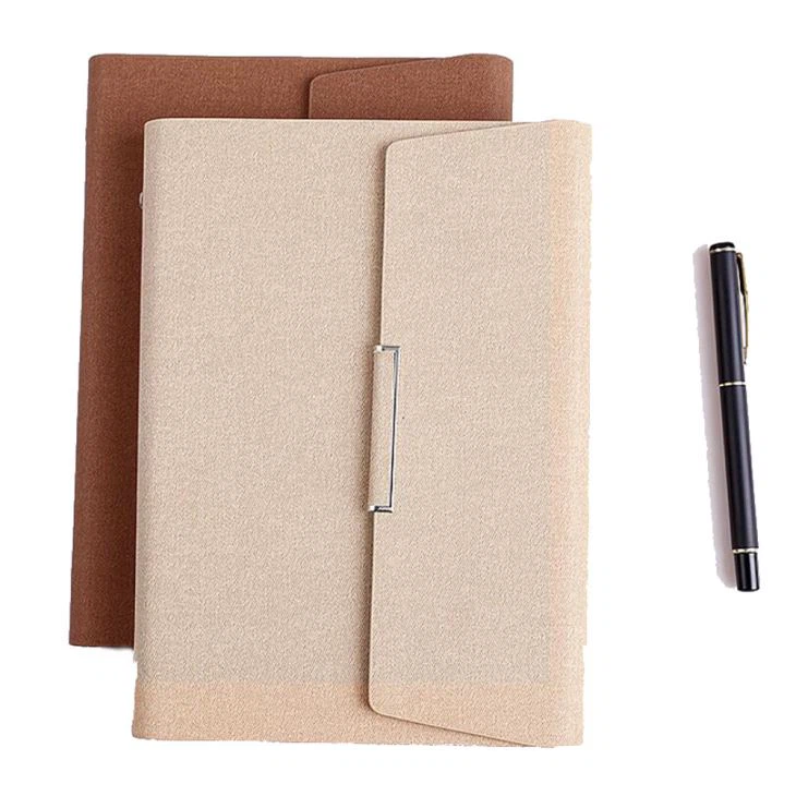 Vintage Print Leather Journal