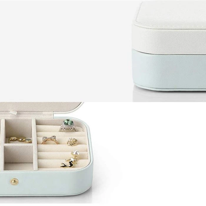 2 Layer Jewelry Box Leather 2 Layer Jewelry Box Leather