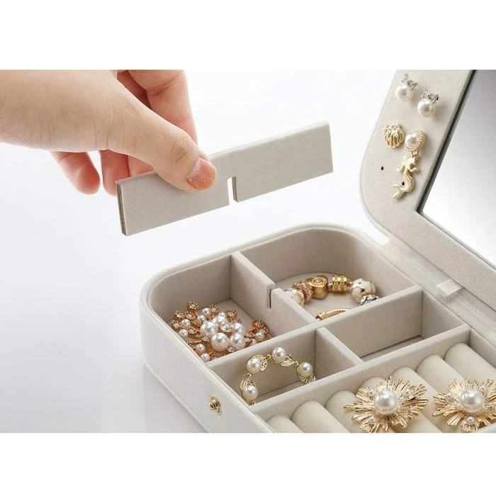 2 Layer Jewelry Box Leather 2 Layer Jewelry Box Leather