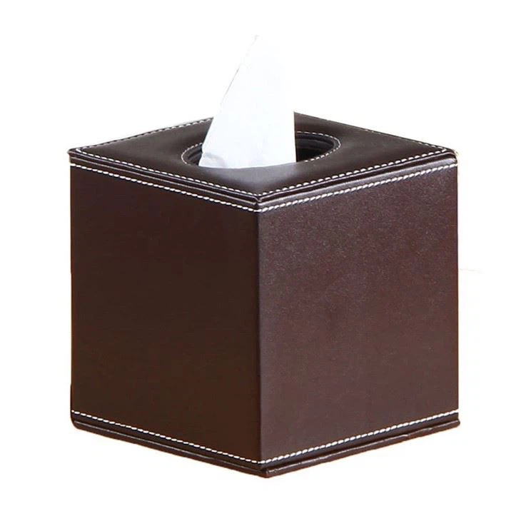 Leather Tissue Paper Holder
