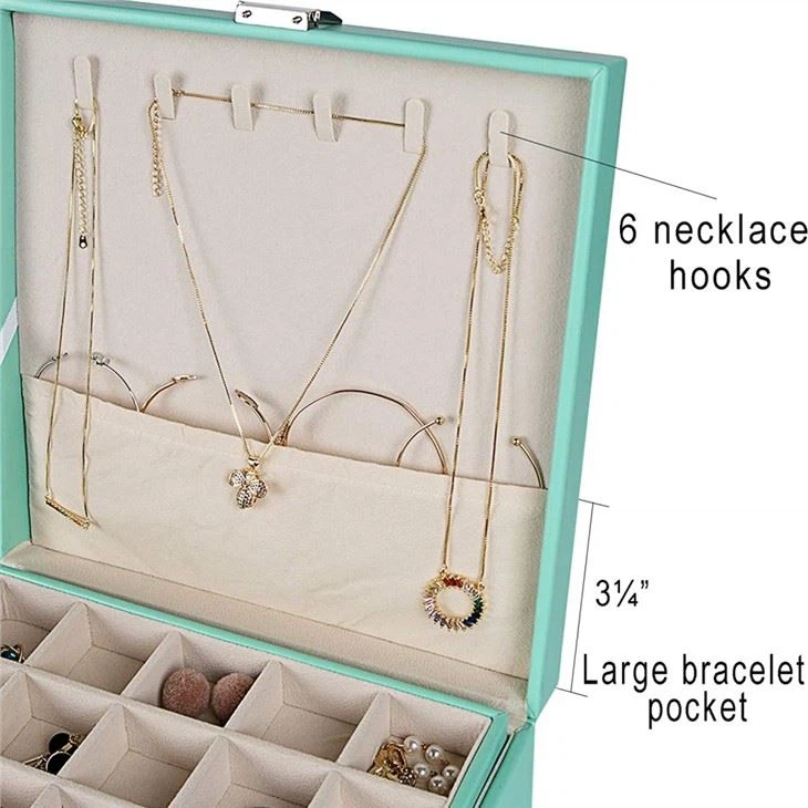 50 Slots Classic Jewelry Box